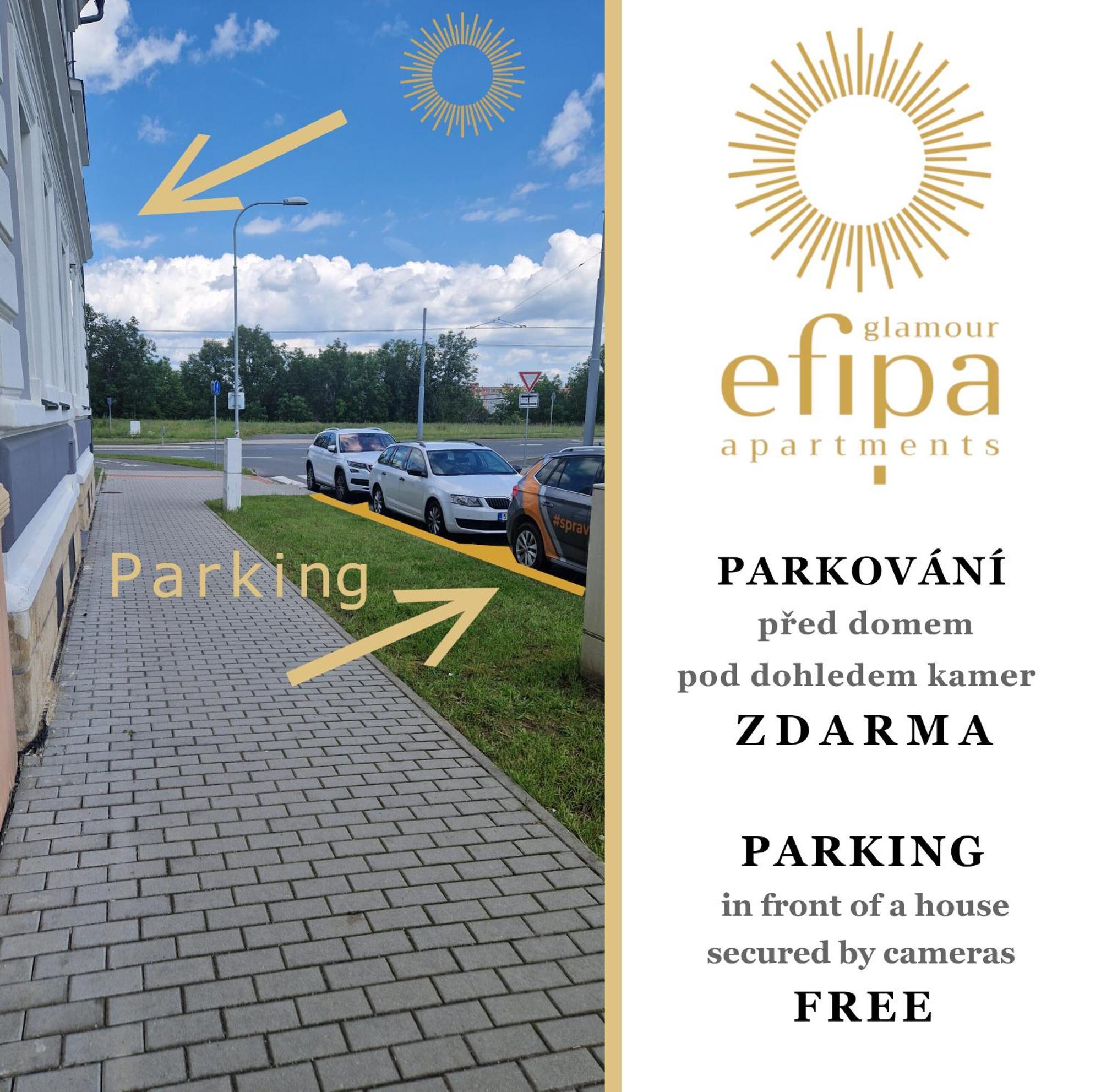 פלזן Efipa Glamour Apartments מראה חיצוני תמונה